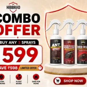 HIBBRAD Combo Offer – Buy Any 3 Pest Repellent Sprays for Just ₹599